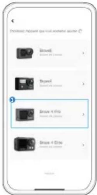 Akaso 4 Pro Action Cam - Connexion à l'App AKASO GO - 4