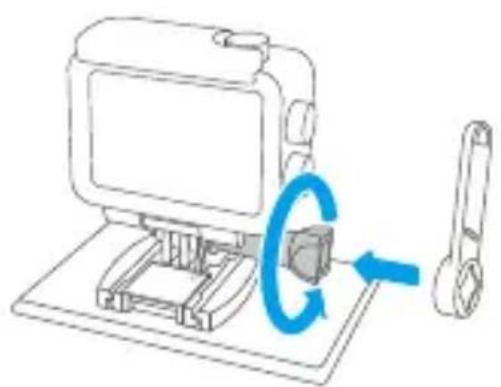 Akaso 4 Pro Action Cam - Desconecta la carcasa impermeable de la caja de embalaje - 1