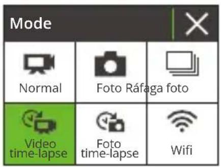 Akaso 4 Pro Action Cam - Modo Video time-lapse - 2