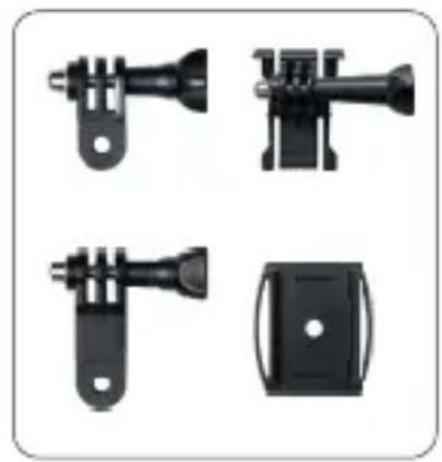 Akaso 4 Pro Action Cam - Befestigung Ihrer Kamera - 6