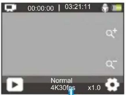 Akaso 4 Pro Action Cam - Modo Video time-lapse - 1