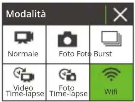 Akaso 4 Pro Action Cam - Attivazione del Wifi - 2