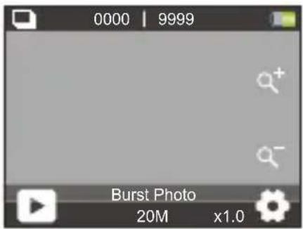 Akaso 4 Pro Action Cam - Burst Photo Mode - 3