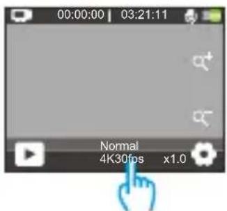 Akaso 4 Pro Action Cam - Zeitraffer-Videomodus - 1