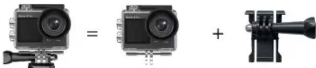 Akaso 4 Pro Action Cam - Montañ kamery - 2