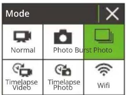 Akaso 4 Pro Action Cam - Burst Photo Mode - 2