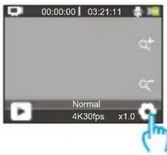 Akaso 4 Pro Action Cam - Normalmodus - 1
