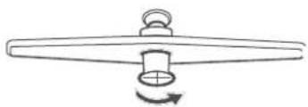 AIRMSEN TDQR03A - Per rimuovere e pulire i bracci spruzzatori - 2