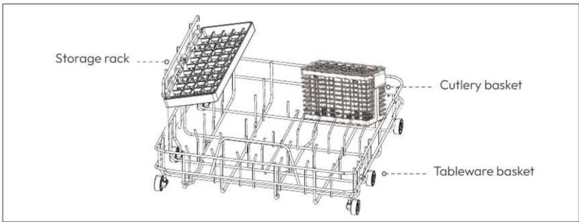 AIRMSEN TDQR03A - Dishwasher Features - 2