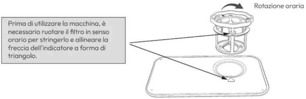 AIRMSEN TDQR03A - Installare il filtro - 1