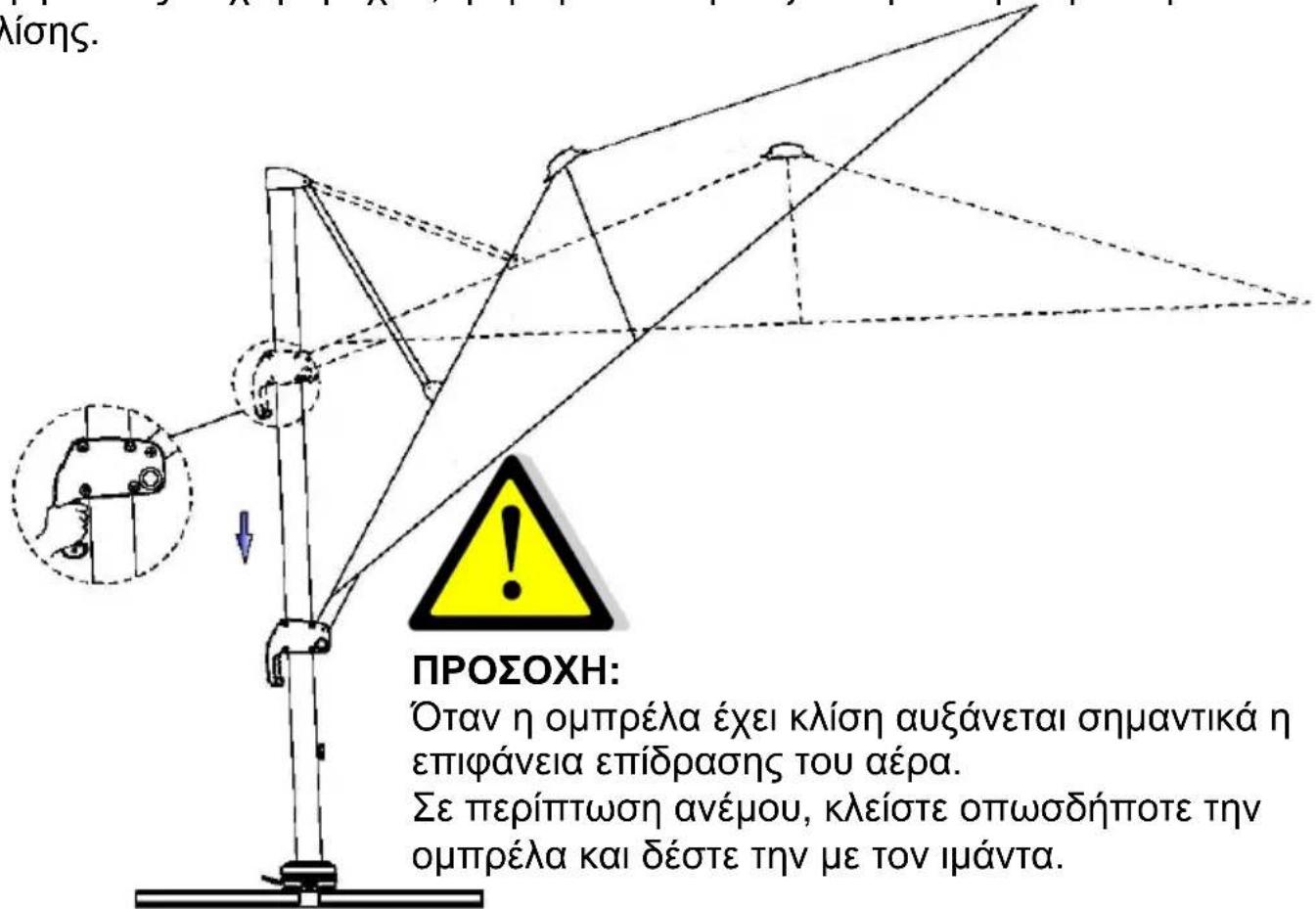 SCHNEIDER Rhodos Grande - Ασφάλιση της επιθυμητής κλίσης: - 1