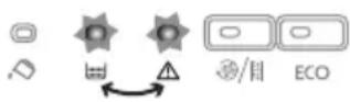 DELONGHI Caffè Corso ESAM2502 - MEANING OF LIGHTS DURING NORMAL OPERATION - 14