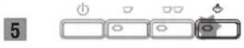 DELONGHI Caffè Corso ESAM2502 - MEANING OF LIGHTS DURING NORMAL OPERATION - 5