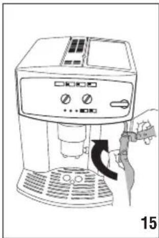 DELONGHI Caffè Corso ESAM2502 - Achtung! Verbrühungsgefahr! - 1