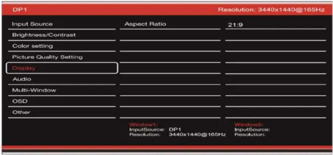 SPIRIT OF GAMER EPIC 34 - MENU OSD - 1