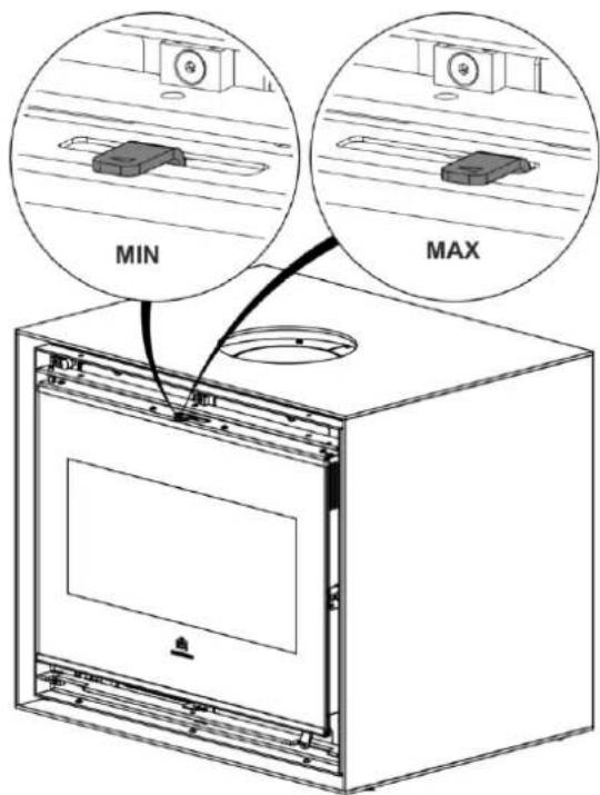 EDILKAMIN BENCH 65 INT - Régulation de l'air pour le nettoyage des vitres - 1