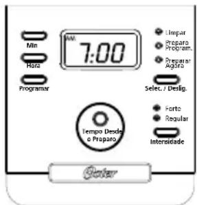 OSTER BVSTDC4401RD - FUNÇÃO PARA MEDIR O TEMPO DESDE O PREPARO - 1