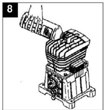EINHELL EURO 403/100D - Öleinfüllstopfen: - 2