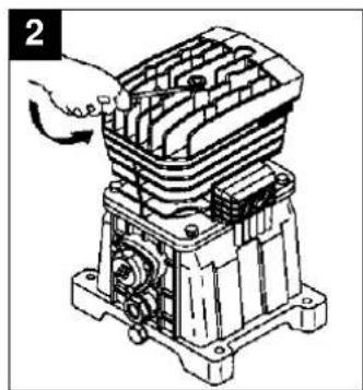 EINHELL EURO 403/100D - Oljepåfyllningsplugg: - 1