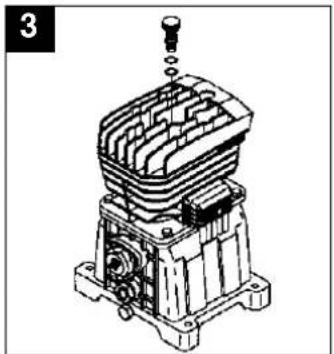 EINHELL EURO 403/100D - Oil plug: - 2