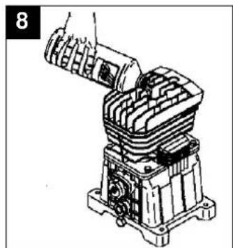 EINHELL EURO 403/100D - Olievulstop: - 6