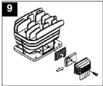 EINHELL EURO 403/100D - ●Reinigung der Ansaugfilters - 1