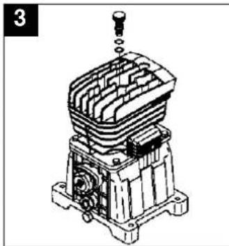 EINHELL EURO 403/100D - Öljyntäyttötulppa: - 1