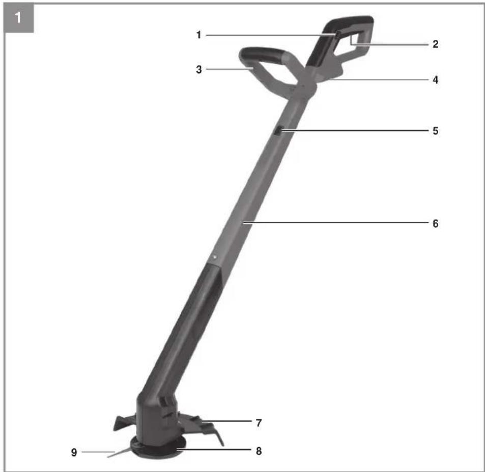 EINHELL GC-CT 18/2411 Li P - 1