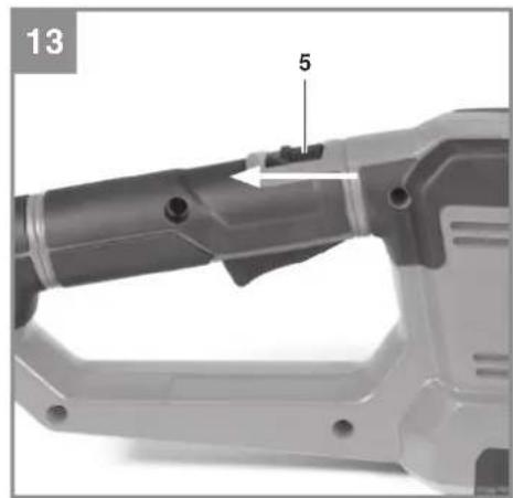 EINHELL GE-CH 18/60 Li WS - 10