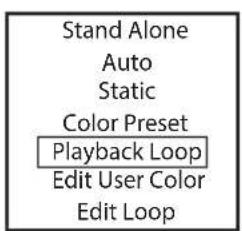 Cameo Studio PAR 4 G2 - STAND-ALONE-BETRIEBSART COLOR PRESET - 5