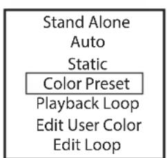 Cameo Studio PAR 4 G2 - MODO AUTONOMO COLOR PRESET - 2