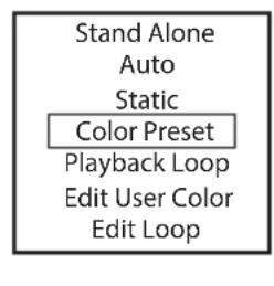 Cameo Studio PAR 4 G2 - COLOUR PRESET STANDALONE MODE - 2