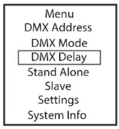 Cameo Studio PAR 4 G2 - DMX DELAY - 1