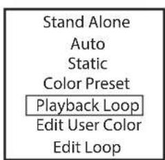 Cameo Studio PAR 4 G2 - TRYB PRACY STANDALONE PLAYBACK LOOP - 2