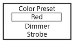 Cameo Studio PAR 4 G2 - COLOUR PRESET STANDALONE MODE - 3
