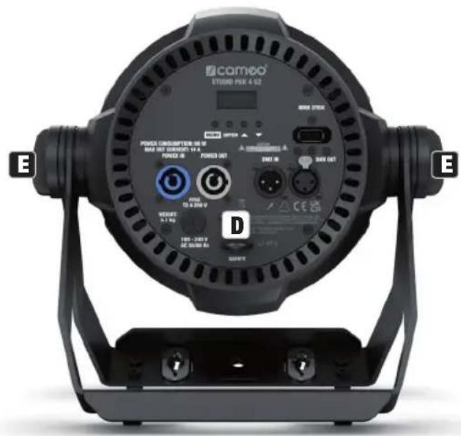 Cameo Studio PAR 4 G2 - INSTALLAZIONE E MONTAGGIO - 3