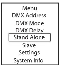 Cameo Studio PAR 4 G2 - STAND-ALONE-BETRIEBSART AUTO - 1