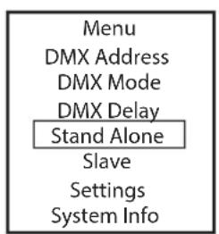 Cameo Studio PAR 4 G2 - PLAYBACK LOOP STANDALONE MODE - 1