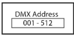 Cameo Studio PAR 4 G2 - DMX-STARTADRESSE EINSTELLLEN (DMX Address) - 2