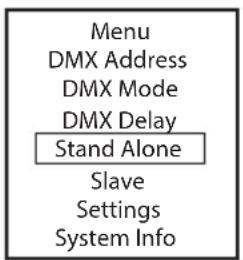 Cameo Studio PAR 4 G2 - STAND-ALONE-BETRIEBSART STATIC - 1