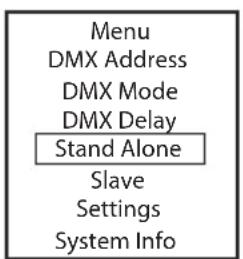 Cameo Studio PAR 4 G2 - COLOUR PRESET STANDALONE MODE - 1