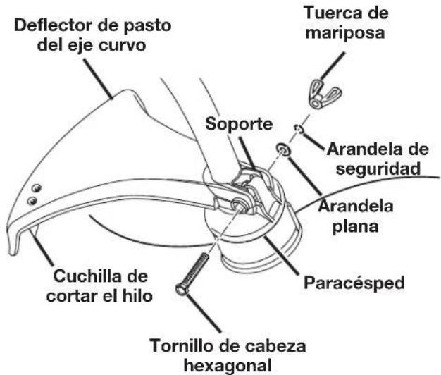 TORO 51970A - Para montar el deflector de pasto del eje curvo Modelo 51950A - 1
