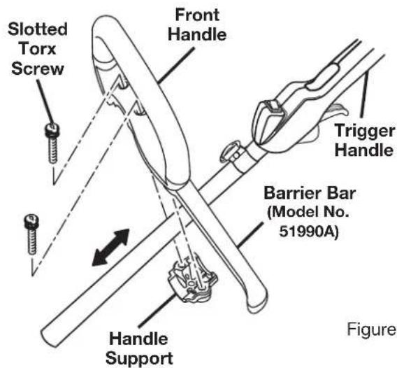 TORO 51970A - Attaching the Front Handle - 1