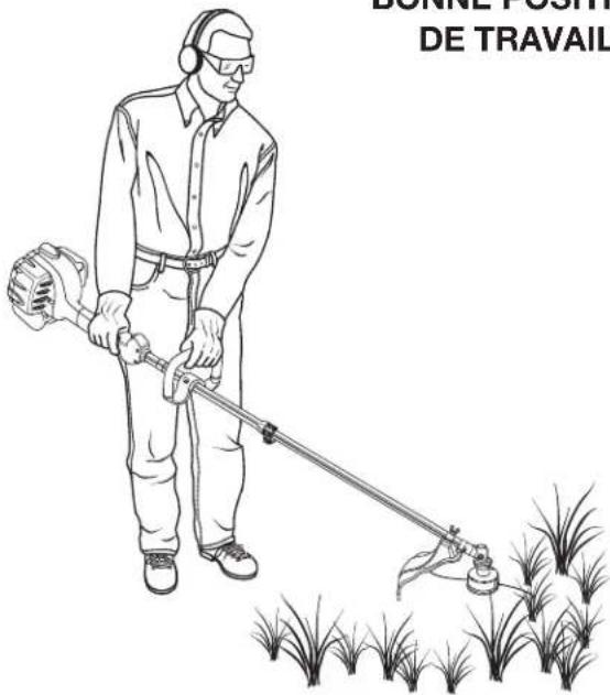 TORO 51970A - Utilisation du taille-bordures à arbre droit (No. de modèle 51970A) - 1