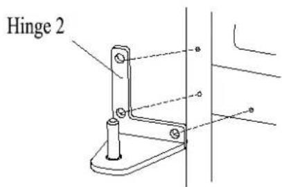 Summit BIM44GIFADA - To remove door from hinges: - 3