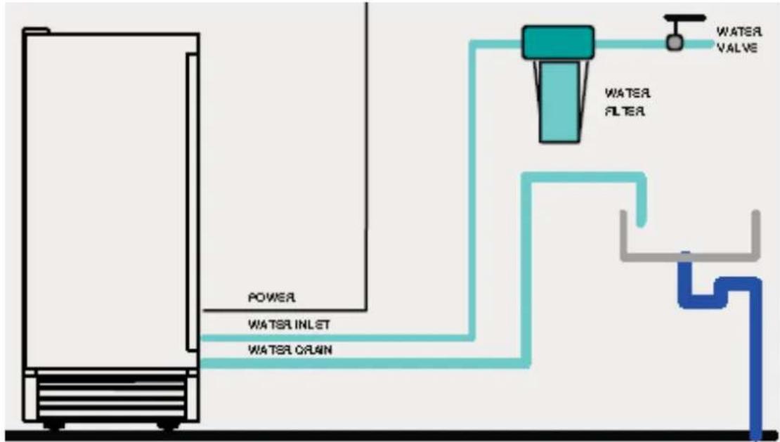 Summit BIM44GIFADA - Drain - 1