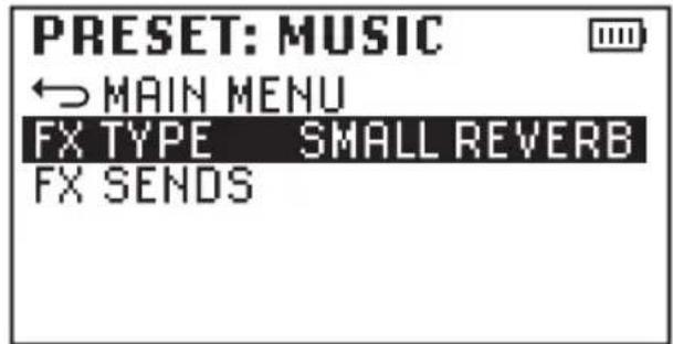 LD Systems ANNY 10 BPH B6 - EFFECT SETTINGS (EFFECT) - 2