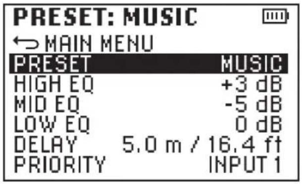 LD Systems ANNY 10 BPH B6 - IMPOSTAZIONI AUDIO (AUDIO) - 2