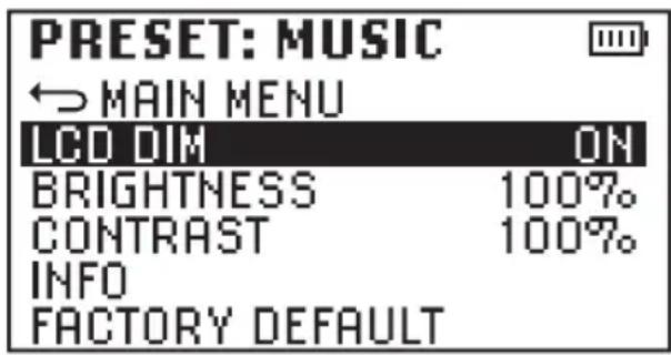 LD Systems ANNY 10 BPH B6 - USTAWIENIA SYSTEMOWE (SETTINGS) - 2