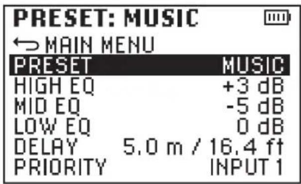 LD Systems ANNY 10 BPH B6 - AUDIO SETTINGS (AUDIO) - 2